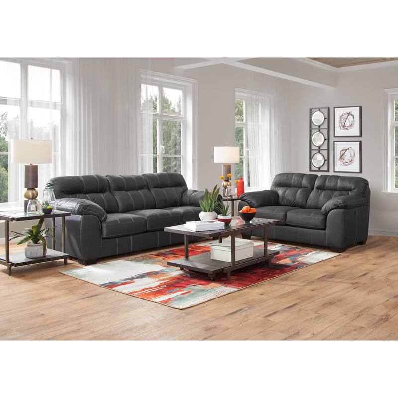 Ebony Loveseat