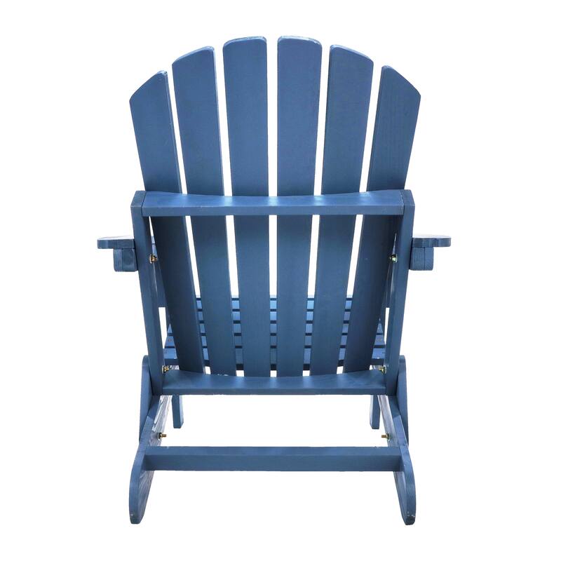 Oversize Wooden Outdoor Folding Adirondack Chair
