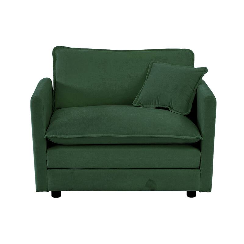 Comfy Single Seat Sofa - Green