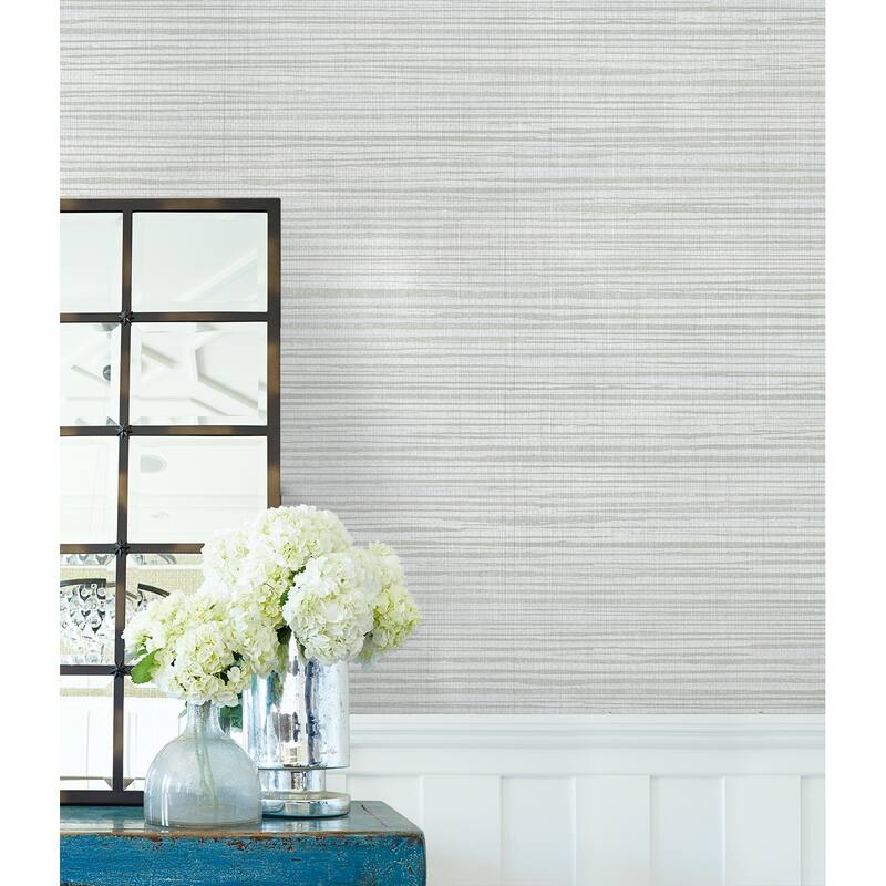 Seabrook Designs Hillside Stringcloth Unpasted Wallpaper