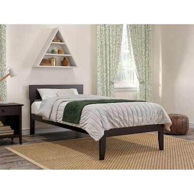 Boston Twin XL Platform Bed in Espresso