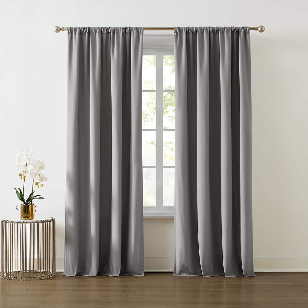 Truly Soft Everyday Window Curtain Panel Pair