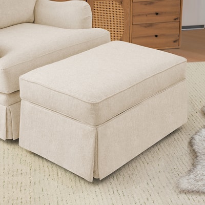 Modern Versatile Fabric Tufted Storage Ottoman Bench for Living Room