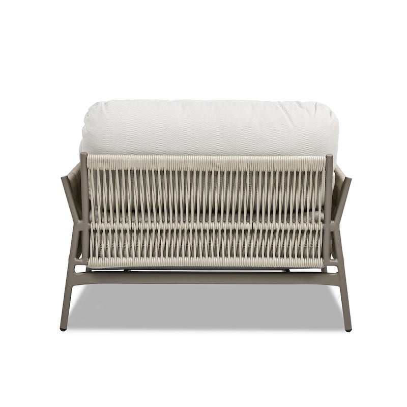 Jennifer Taylor Home Jasper Patio Armchair - 39.5"W X 31.5"D X 31.5"H