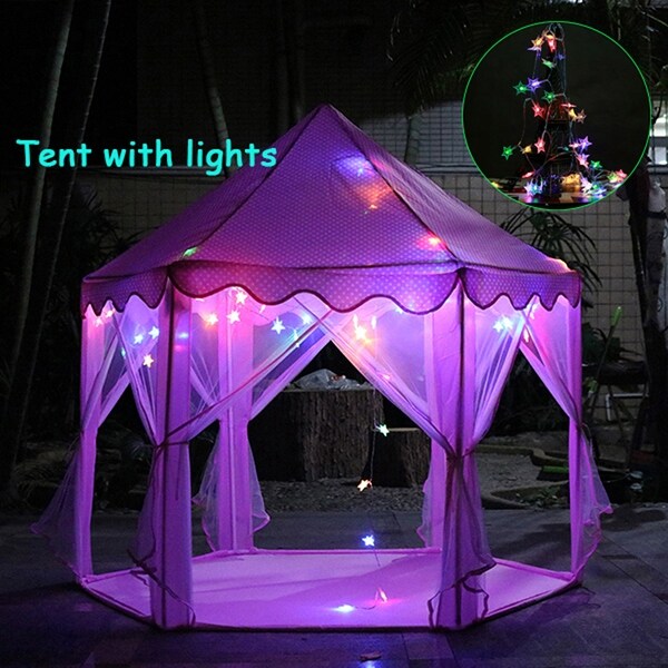 folding princess castle tent
