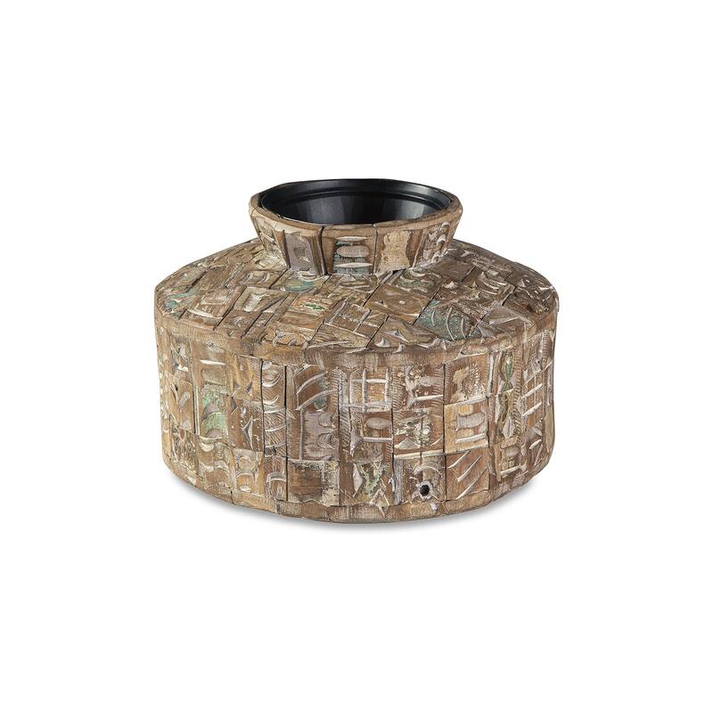Ashley Furniture Meltland Natural/Black Vase