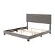 preview thumbnail 38 of 80, Celeste Modern Upholstered Bed, Box Spring Required