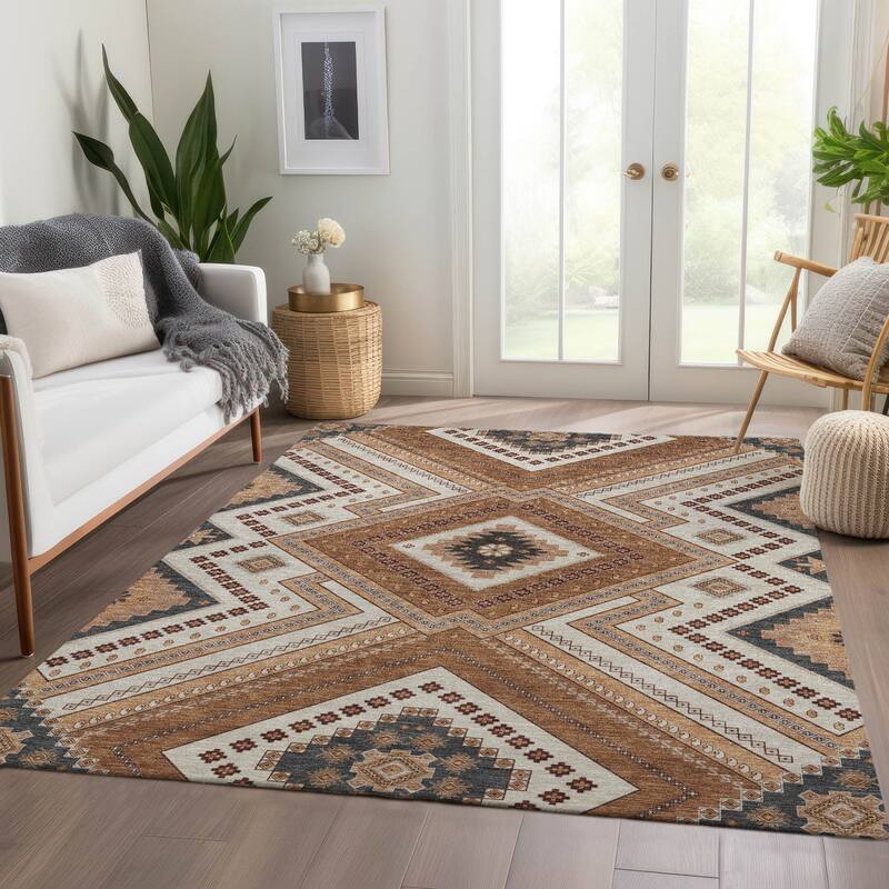Premium Washable Super Soft Boho Global Mayfield Rug