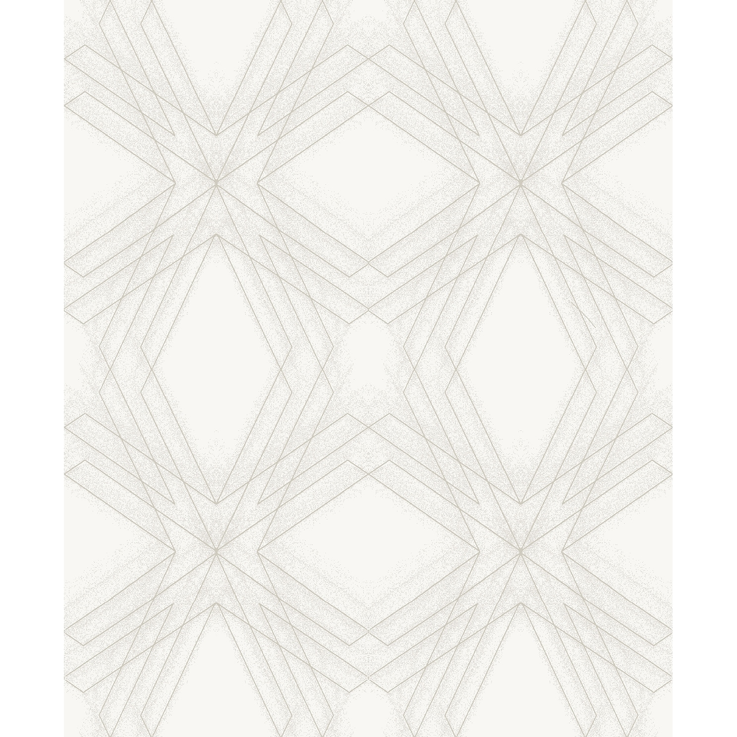 A-Street Prints Relativity Off White Geometric Wallpaper