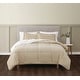 preview thumbnail 2 of 13, Truly Soft Basket Carved Faux Fur Comforter Set Tan - King - 3 Piece