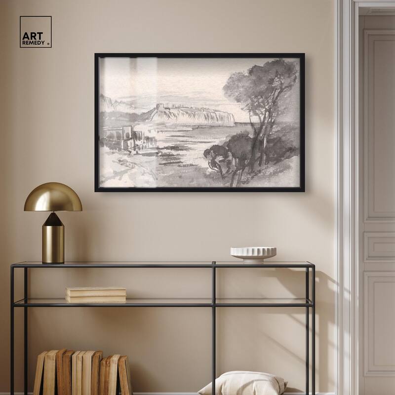 View across a Monaco Shadowbox by Art Remedy