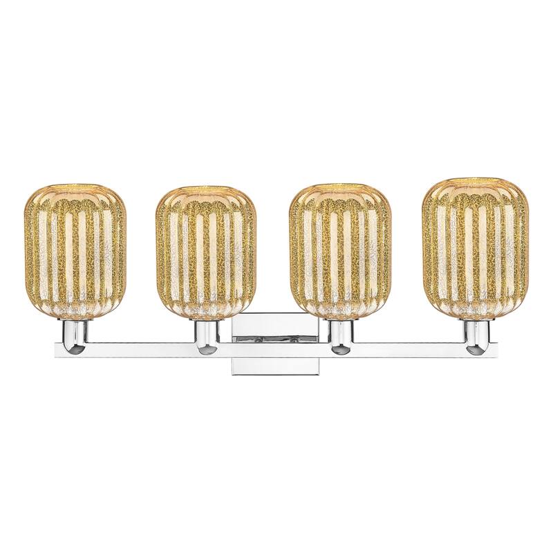 Innovations Lighting Downtown Urban - Preston - 4 Light 36" Jar Shade Bath Vanity Light