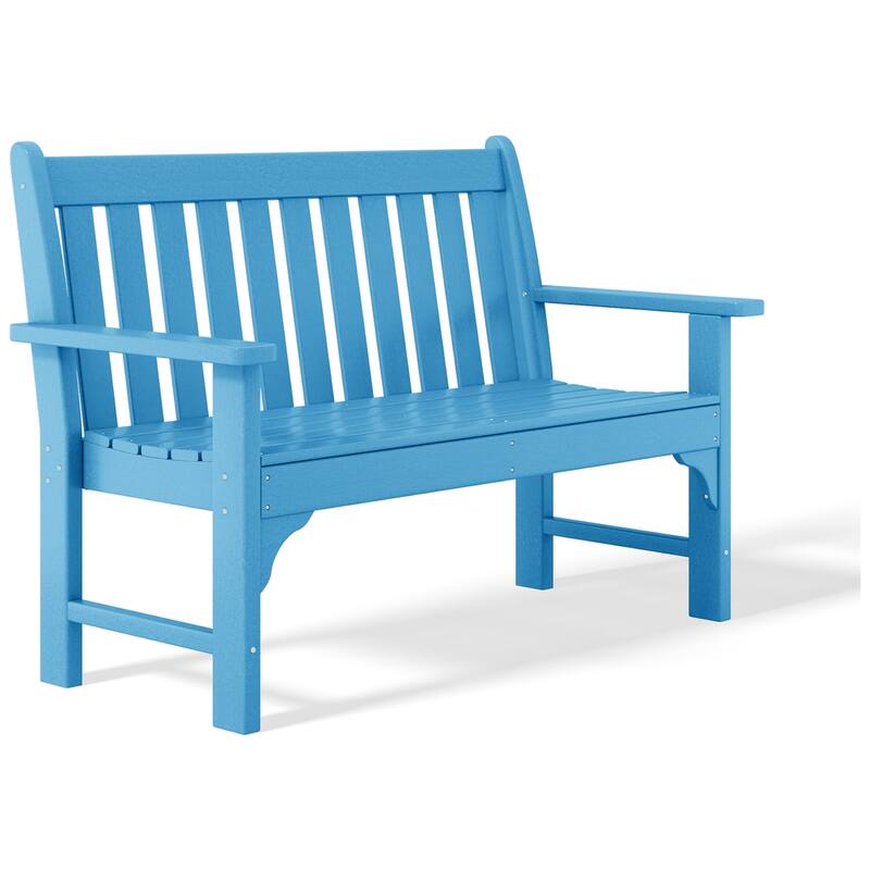 Laguna Poly 3-Piece Bench With Coffee Table