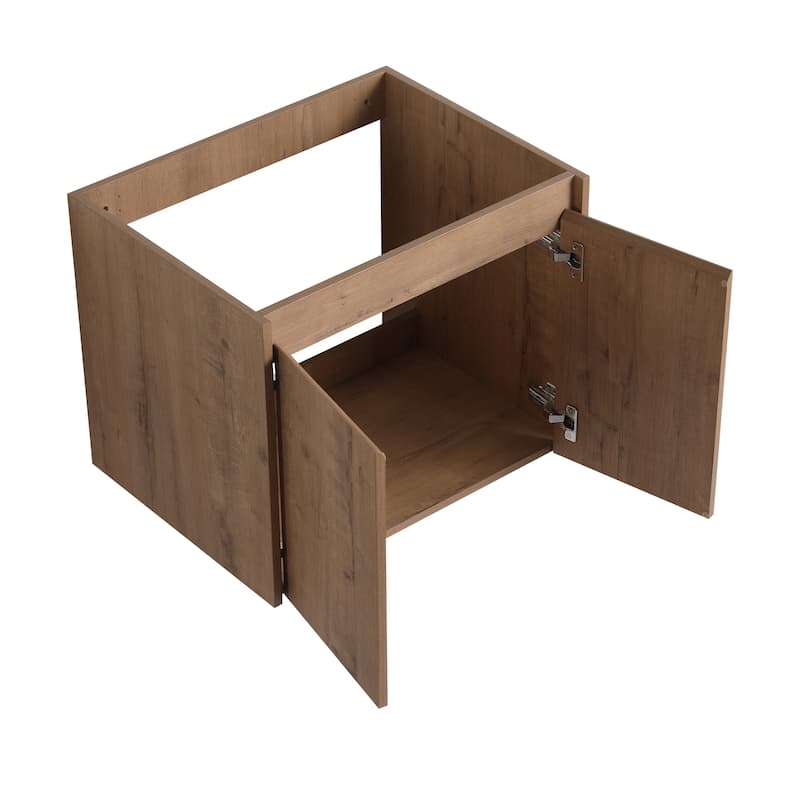 Malwee 36"/48"/60" Floating Bathroom Vanity,Wall Mounted Bathroom Vanity with Sink,Soft Close Door and Adjustable Shelf