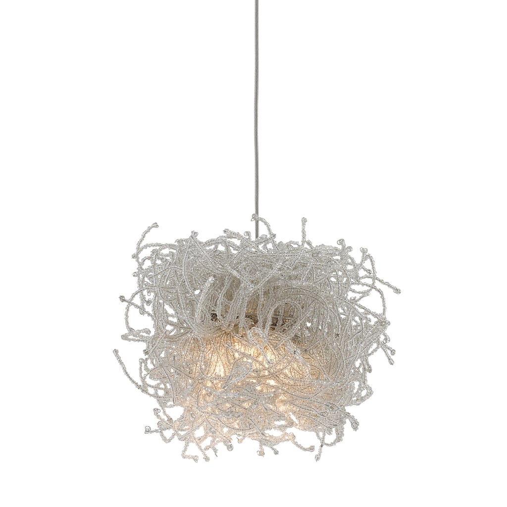 Currey & Company Birds Nest Drop Pendant Collection