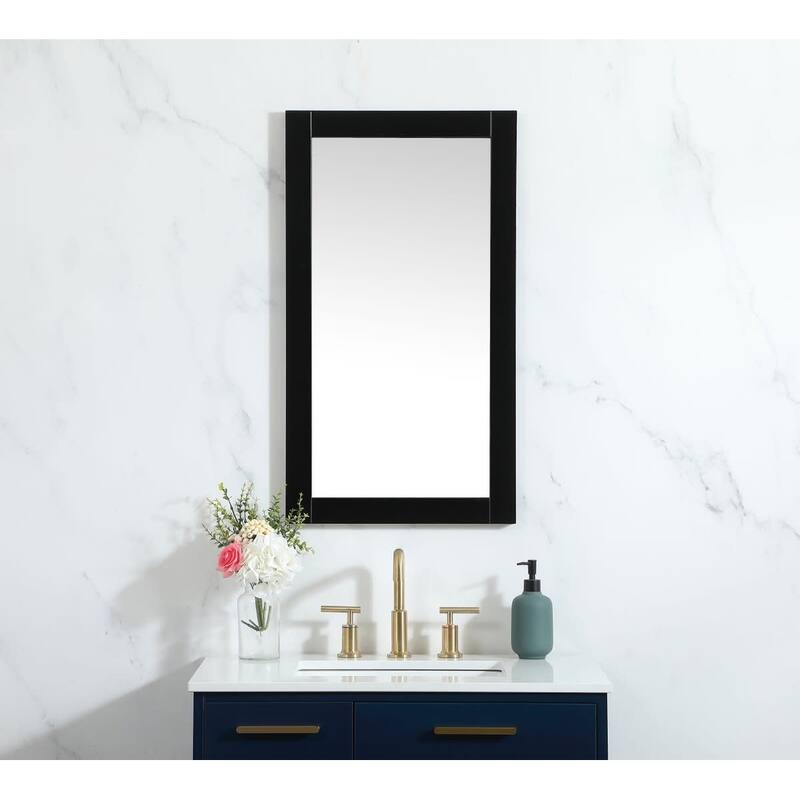 Elegant Lighting VM21832 Aqua 18" W x 32" H Traditional Rectangular