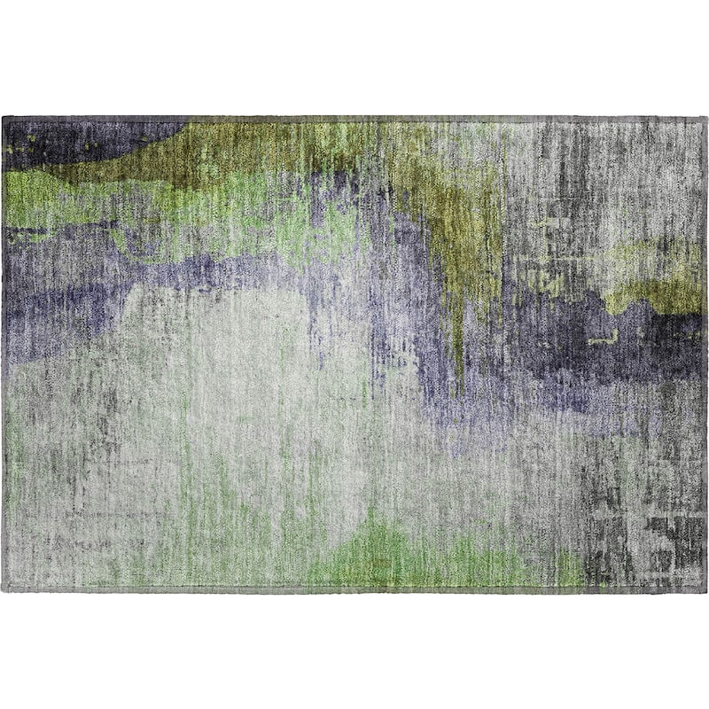 Premium Washable Super Soft Abstract Soid Mayfield Rug