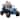 Qaba 24V 2 Seater Ride on UTV for Kids, 5MPH 7AH Big Battery Powered Electric Car with Remote Control, 3 Speeds, Blue