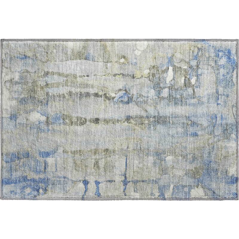 Premium Washable Super Soft Contemproary Rugged Mayfield Rug