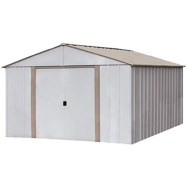 Arrow Oakbrook Ob Storage Shed 10 W X 14 L Galvanized Steel Arrow Oakbrook Ob Storage Shed 10 X27 W X 14