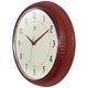 preview thumbnail 153 of 195, Infinity Instruments Round Retro Kitchen Wall Clock by Infinity Instruments