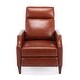 preview thumbnail 35 of 44, Brooklyn Faux Leather Push Back Recliner by Greyson Living