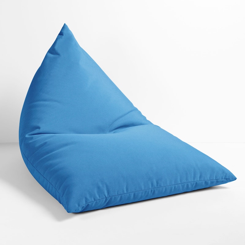 Sorra Home Sunbrella Outdoor Bean Lounger - 54 in W x 38 in W x 21 in H