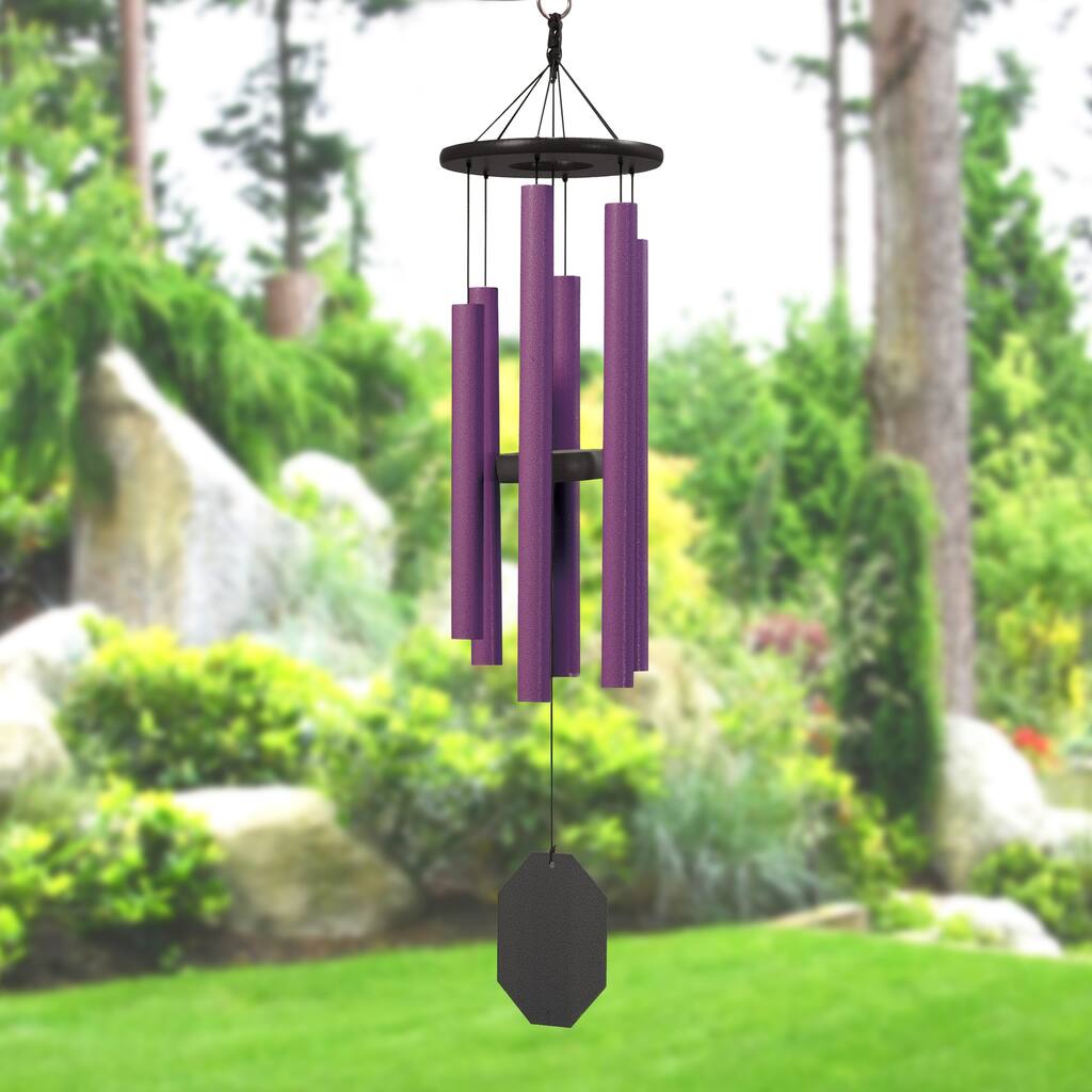 OUTDOOR LEISURE PRODUCTS Model 107MP Wind Chime made with powder coated Aluminum tubes