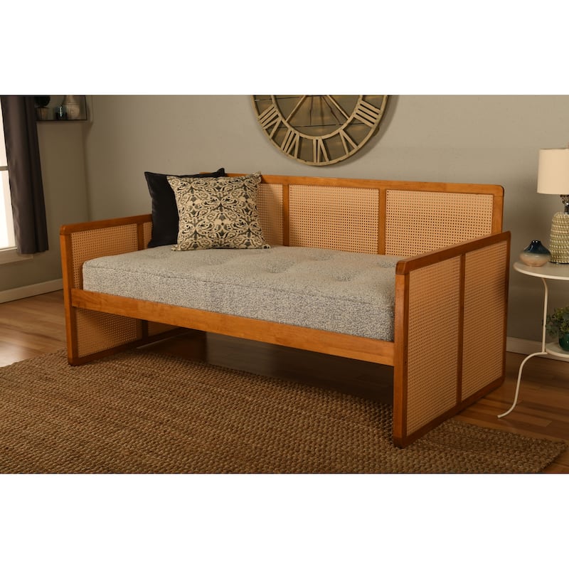 Somette Abaco Daybed in Honey Includes Mattress