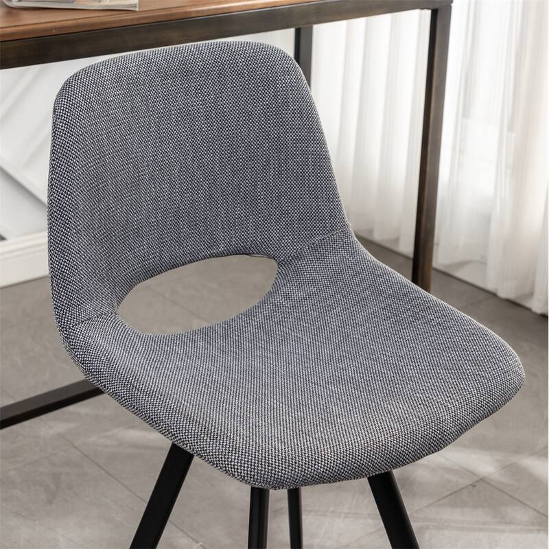 Fabric Kitchen 28.25" Counter Height Stools,Set of 2