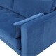 preview thumbnail 17 of 28, Nestfair L-Shape Upholstered Sectional Sofa with Two Pillows