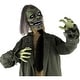 preview thumbnail 8 of 10, Haunted Hill Farm Life-Size Animatronic Zombie with Lights and Sound, Indoor or Covered Outdoor Halloween Decoration
