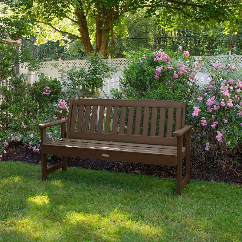 HIGHWOOD Lehigh 5-foot Eco-friendly Synthetic Wood Garden Bench