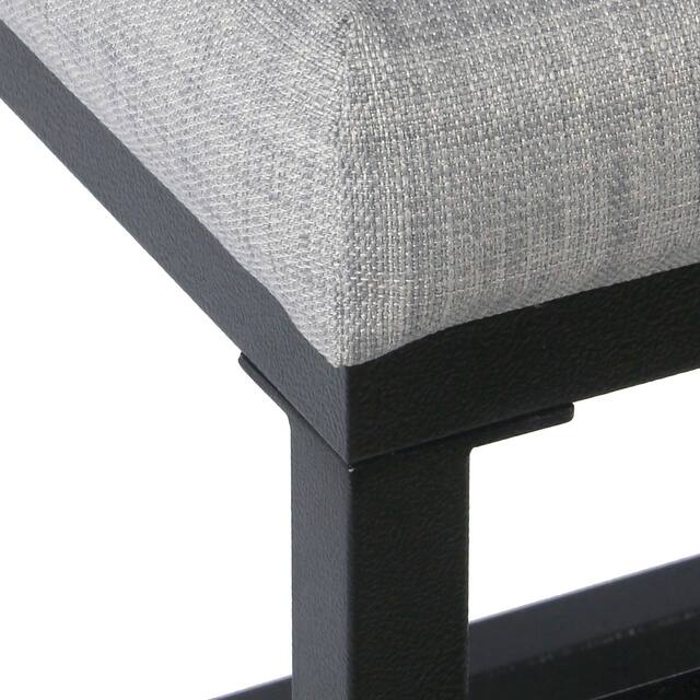 HomePop Open Back Metal 24" Counter Stool - 24 inches - 24 inches