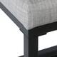 HomePop Open Back Metal 24" Counter Stool - 24 inches - 24 inches