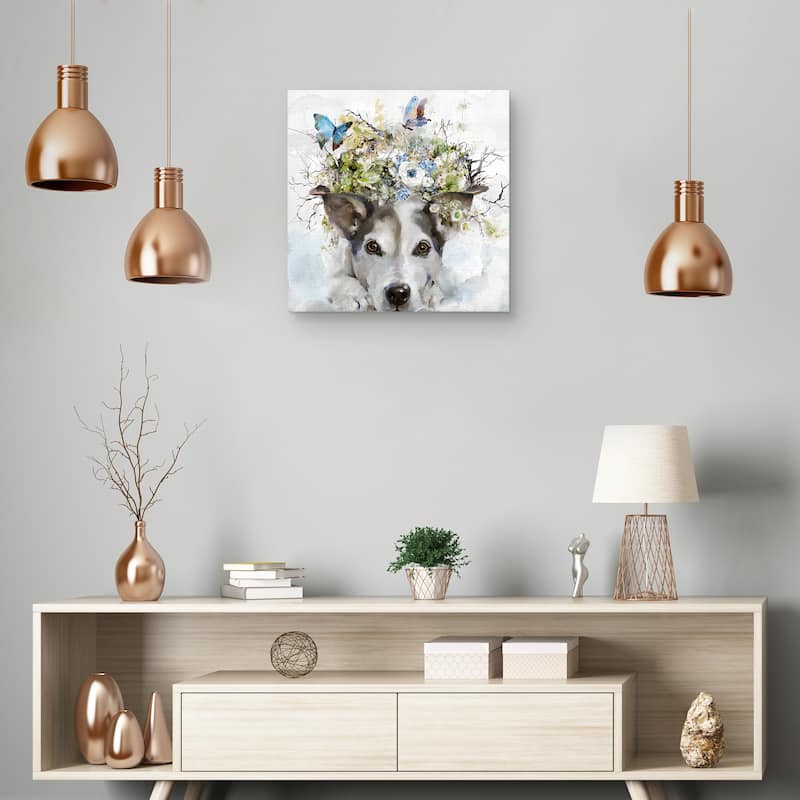 Earth Hounds I by Studio Arts Canvas Art Print
