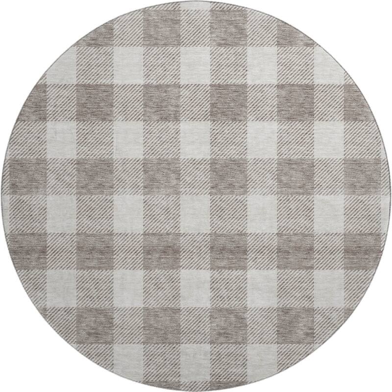 Premium Washable Super Soft Plaid Mayfield Rug