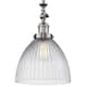 Option Brushed Satin Nickel / Clear Halophane