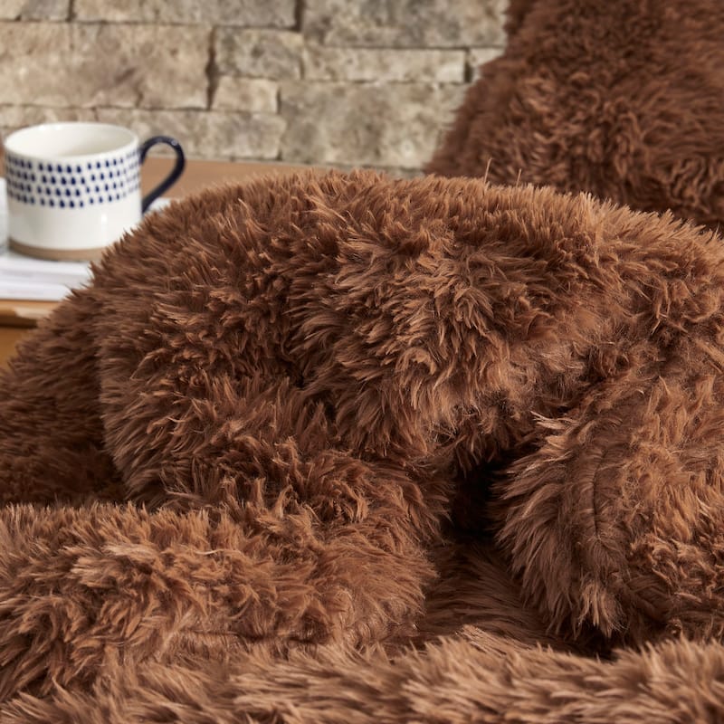 Lion Mane - Coma Inducer® Oversized Comforter Set - Golden Brown