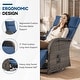 preview thumbnail 5 of 82, Pocassy Reclining Patio Chair with Adjustable Backrest