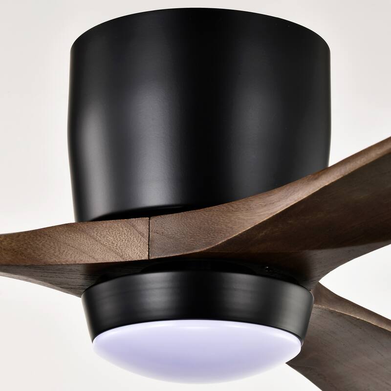 52"Ceiling Fan With Lights Remote Control,Quiet Dc Motor 3 Blade Ceiling Fans 6 Speed Levels,Reversible Ceiling Fan