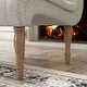 preview thumbnail 14 of 19, Upholstered Accent Lounge Chair for Bedroom Living Room Armless Slipper Chair with Wood Legs