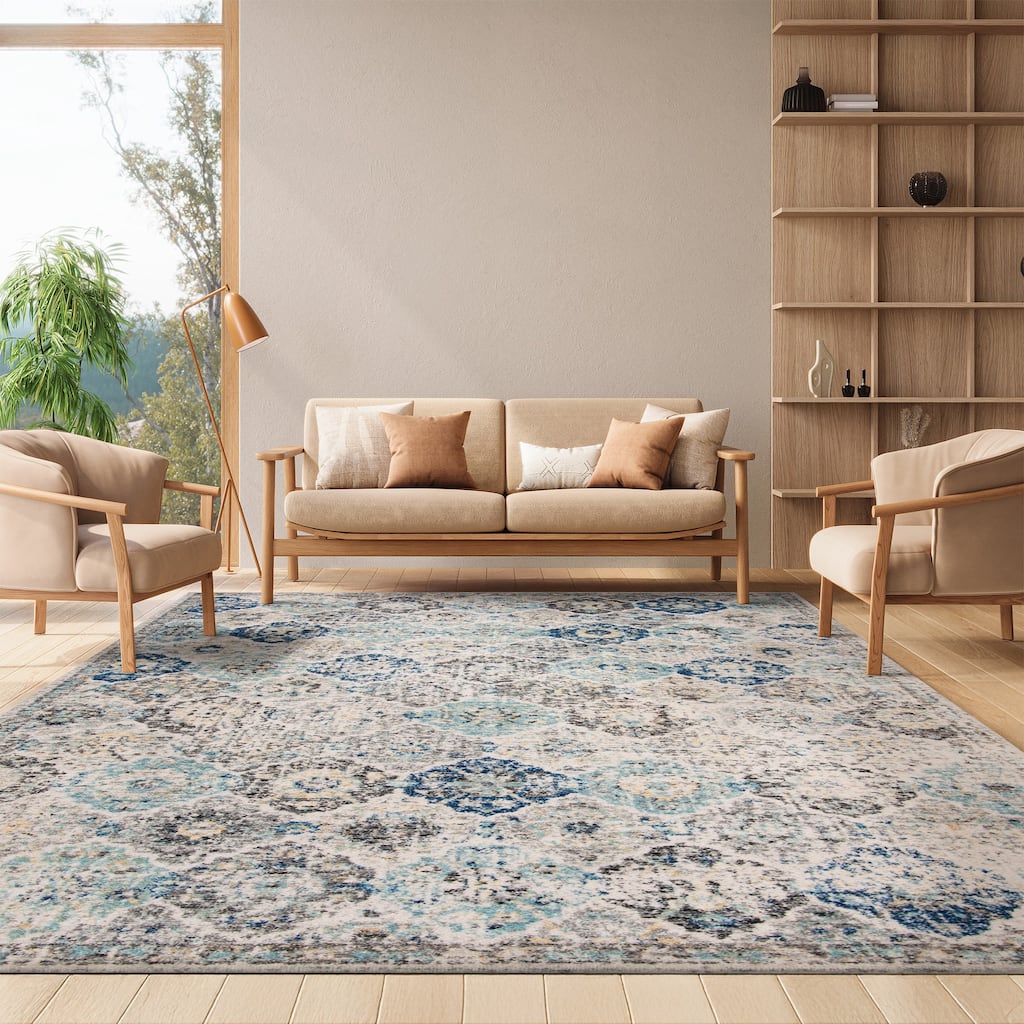 SAFAVIEH Madison Bettylou Boho Chic Distressed Area Rug