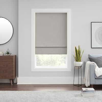 Eclipse Kylie Solid 100% Total Blackout Cordless Roman Shade