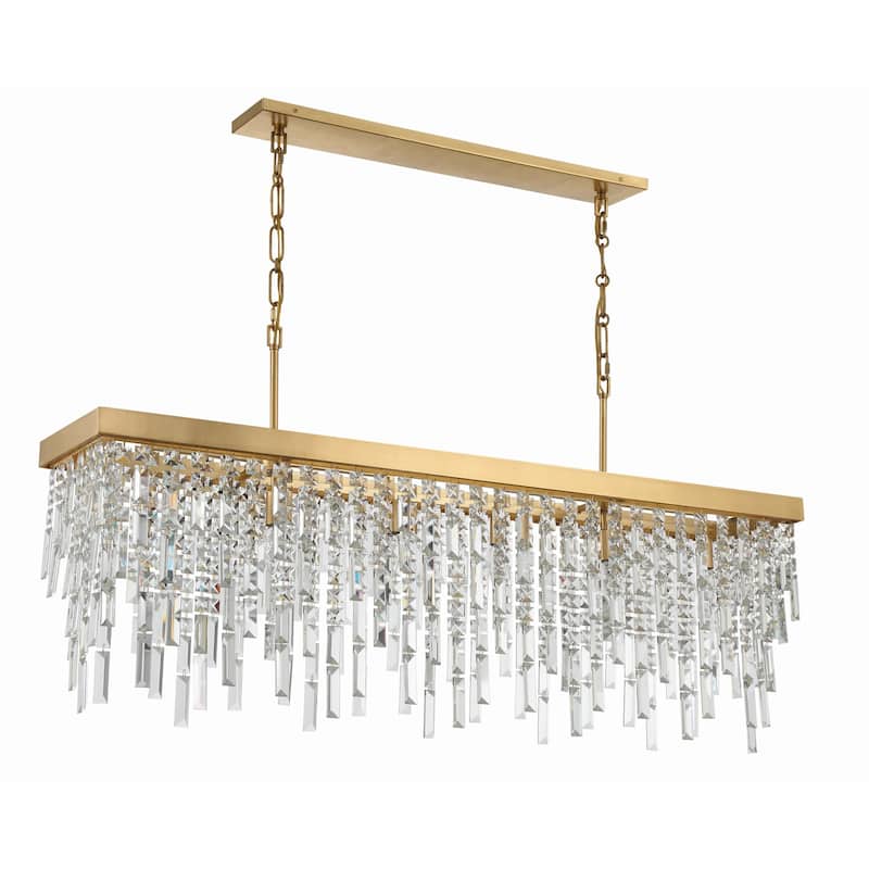 Crystorama Lighting Group WIN-217-CL-MWP Winfield 6 Light 49" Wide