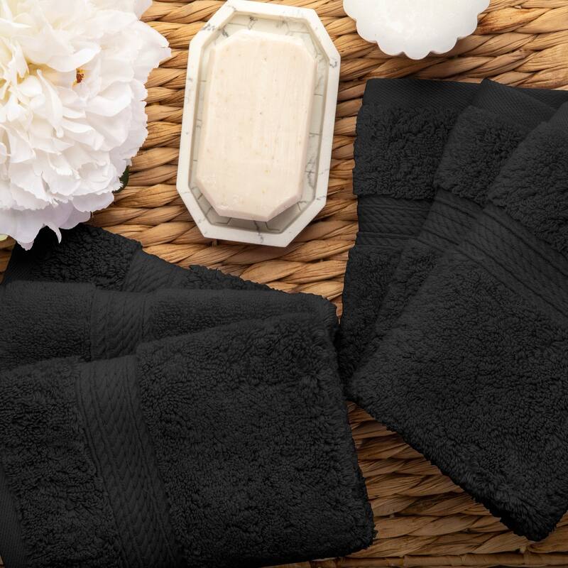 Superior Marche Egyptian Cotton 6 Piece Face Towel Set