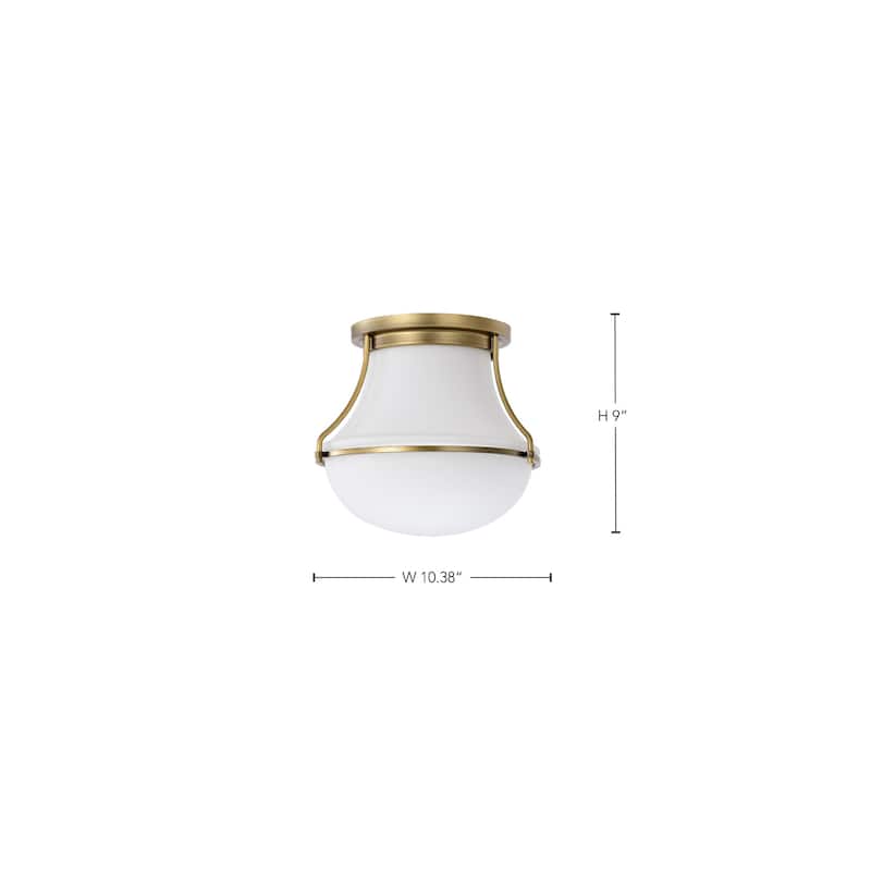 Nuvo Lighting 60/7860 Valdora 11" Wide Flush Mount Bowl Ceiling