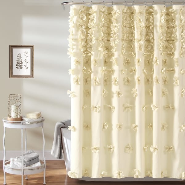 slide 2 of 39, Silver Orchid Sterling Polyester Shower Curtain Buttercream