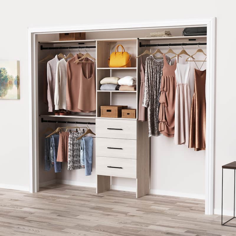 ClosetMaid SuiteSymphony Modern 3-Drawer 25-Inch Tower Closet Organizer
