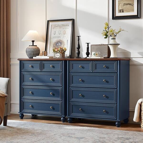 blue metal dresser CHSHIN Modern 3 Drawers Metal Dresser for Living Room,Dressers & Chests of Drawers for Bedroom,Blue